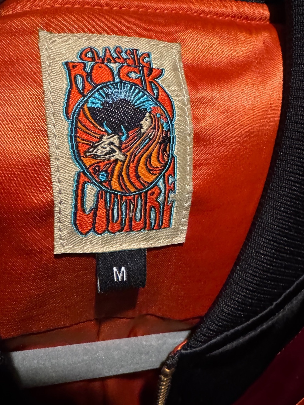 Classic Rock Couture Satin bomber jacket Medium - Picture 5 of 5